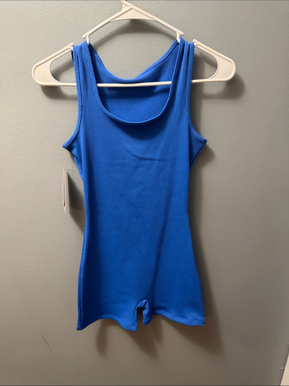 Target Cobalt Blue Ribbed Tank Romper